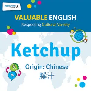 origine delle parole inglesi ketchup