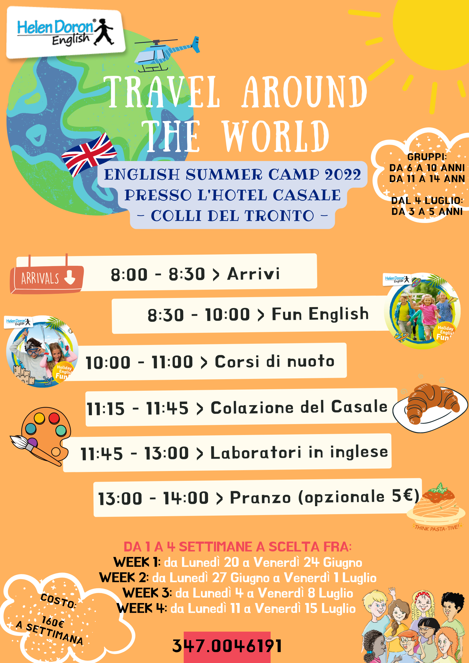 SUMMER CAMP ASCOLI PICENO 2022